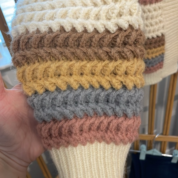 BiBi Multicolor Striped Cardigan - Picture 4 of 5